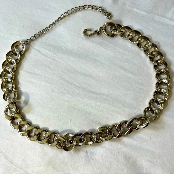 Accessories | Silver Color Chunky Chain Link Belt Links  display picture 3